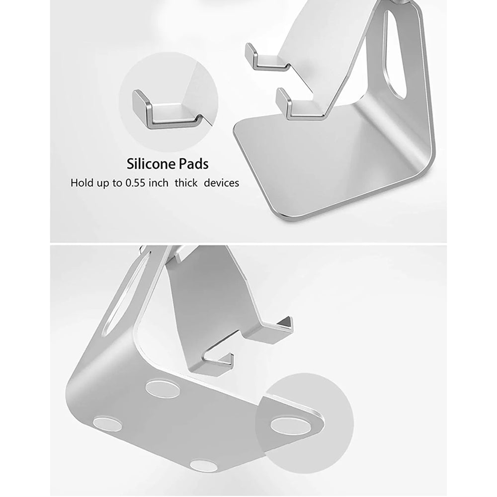 Suport Techsuit (Z4a), Folding Feature, for Phone, Tablet, max 8", Argintiu
