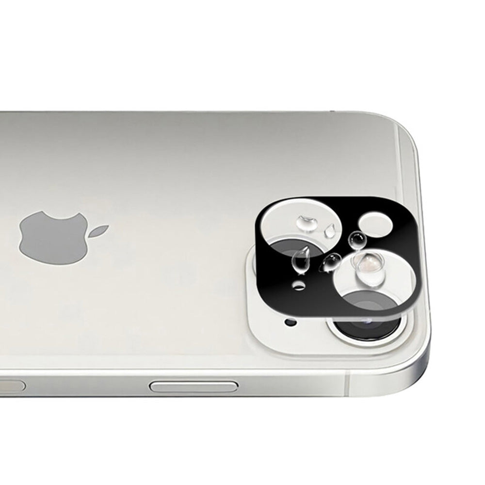 Folie de protectie Techsuit Full Camera Glass compatibil cu iPhone 13 / iPhone 13 Mini, Negru