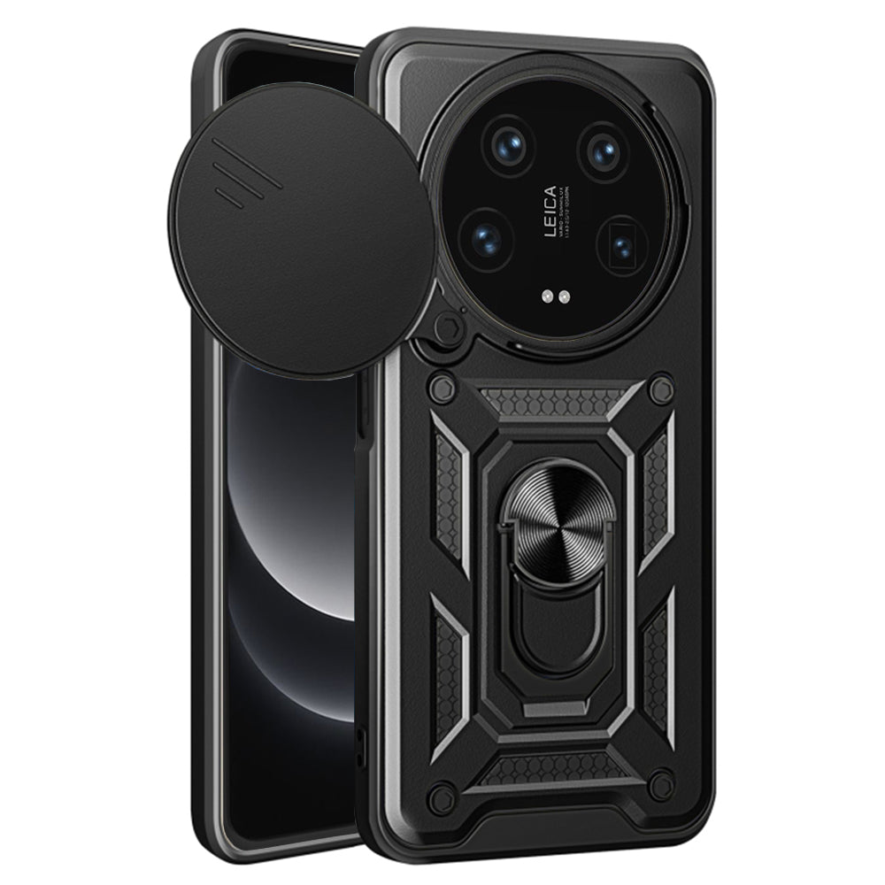 Husa de protectie Techsuit CamShield Series compatibil cu Xiaomi 14 Ultra, Negru