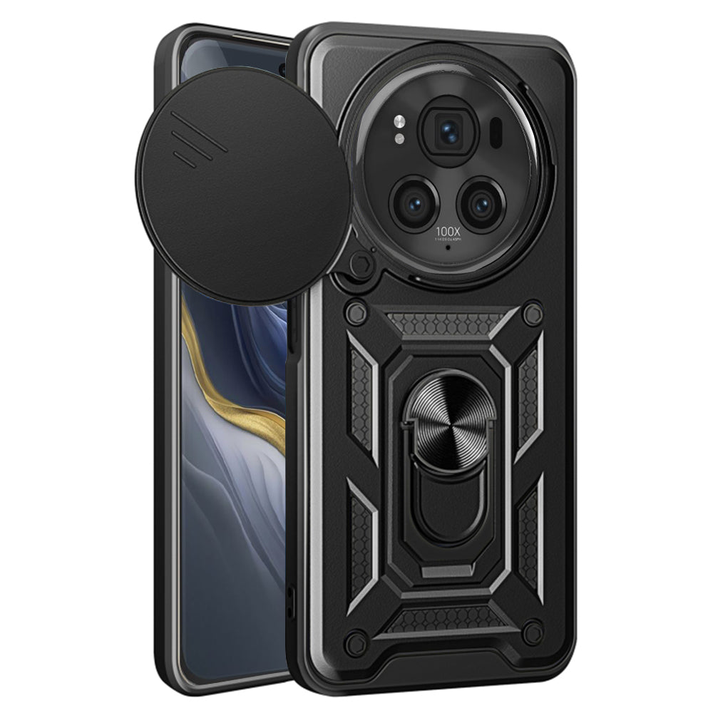 Husa de protectie Techsuit CamShield Series compatibil cu Honor Magic6 Pro, Negru