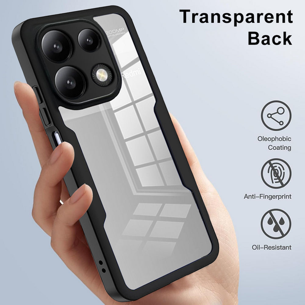 Folie de protectie Techsuit ColorVerse 360 Series + compatibil cu Xiaomi Redmi Note 13 Pro 4G / Poco M6 Pro 4G, Roz