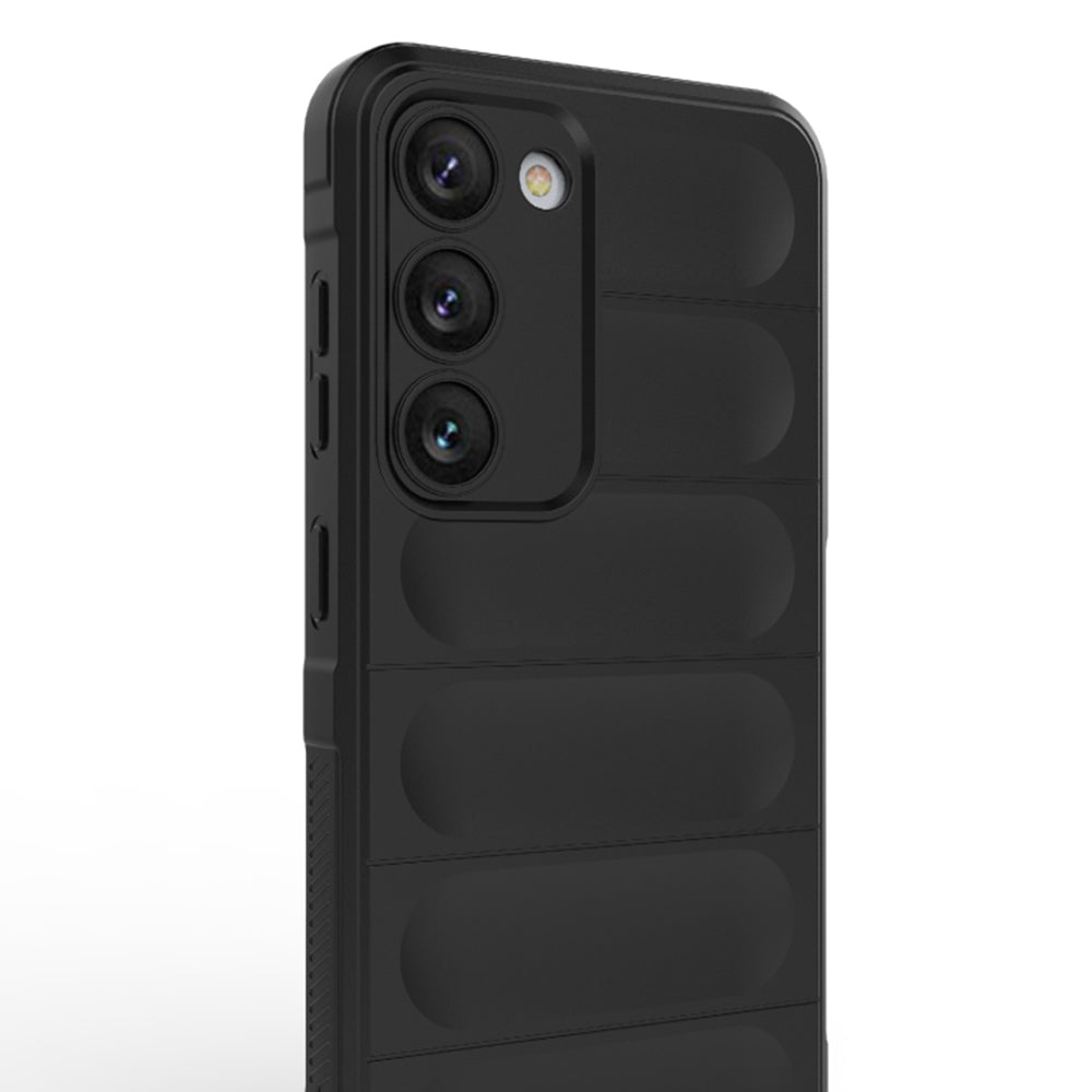 Techsuit Magic Shield fekete tok Samsung Galaxy S23 telefonhoz