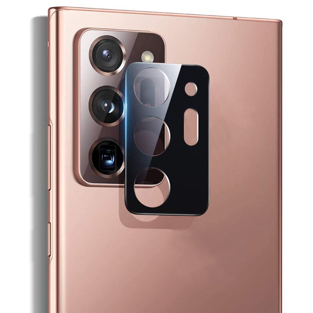 Folie de protectie Techsuit Full Camera Glass compatibil cu Samsung Galaxy Note 20 Ultra / Note 20 Ultra 5G, Negru