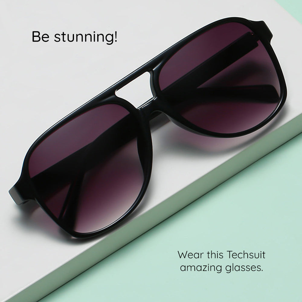 Ochelari de Soare Techsuit (98061), Leopard / Tea, Maro