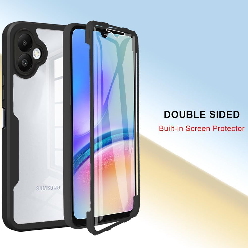 Folie de protectie Techsuit ColorVerse 360 Series + compatibil cu Samsung Galaxy A05, Mov