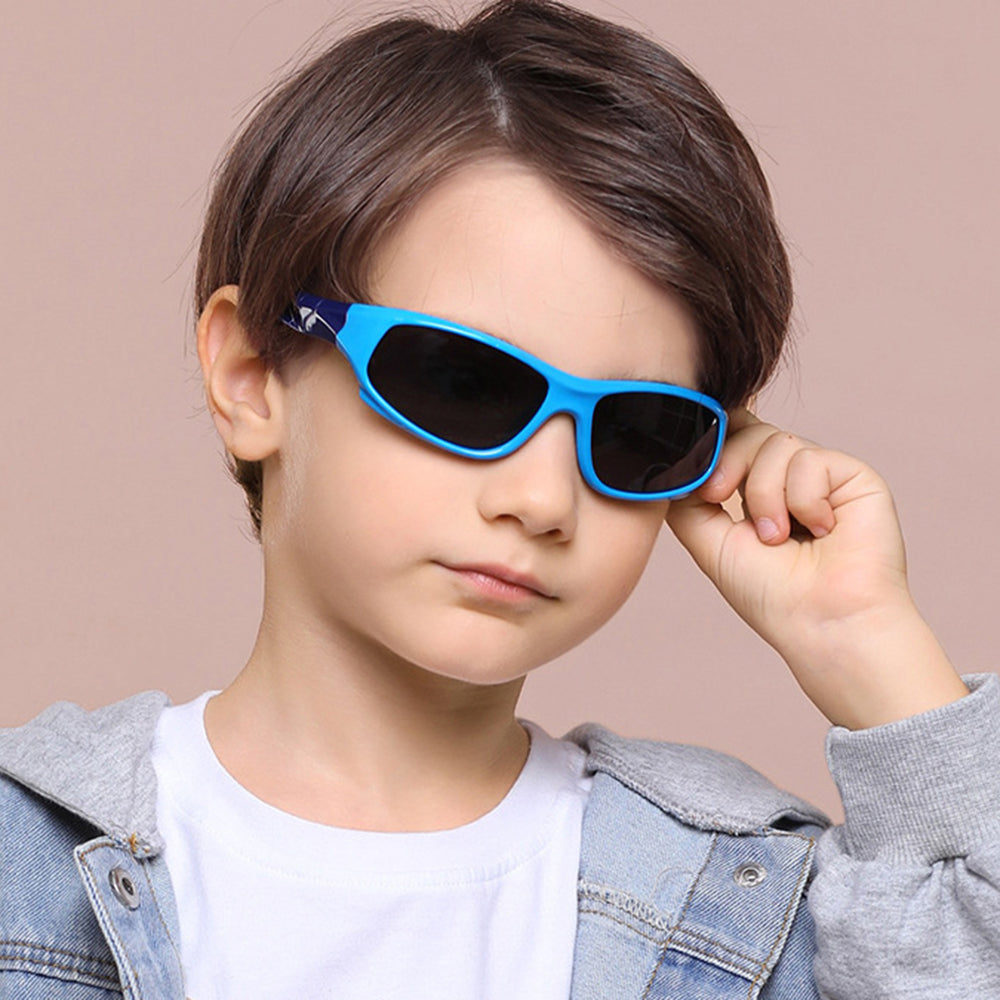 Techsuit Sunglasses Polarised (816-C2), for Kids, Sport Type, Bright Yellow / Roz