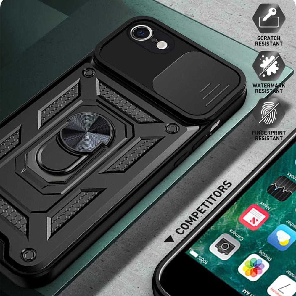 Husa de protectie Techsuit CamShield Series compatibil cu iPhone 6 / iPhone 6S, Roz Auriu