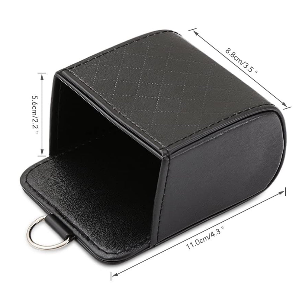 Gadget Techsuit Car Organizer (CO-P1), Air Vent Storage Pocket for Small Objects, Negru