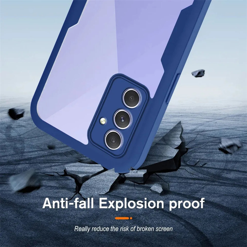 Folie de protectie Techsuit ColorVerse 360 Series + compatibil cu Samsung Galaxy A54, Roz