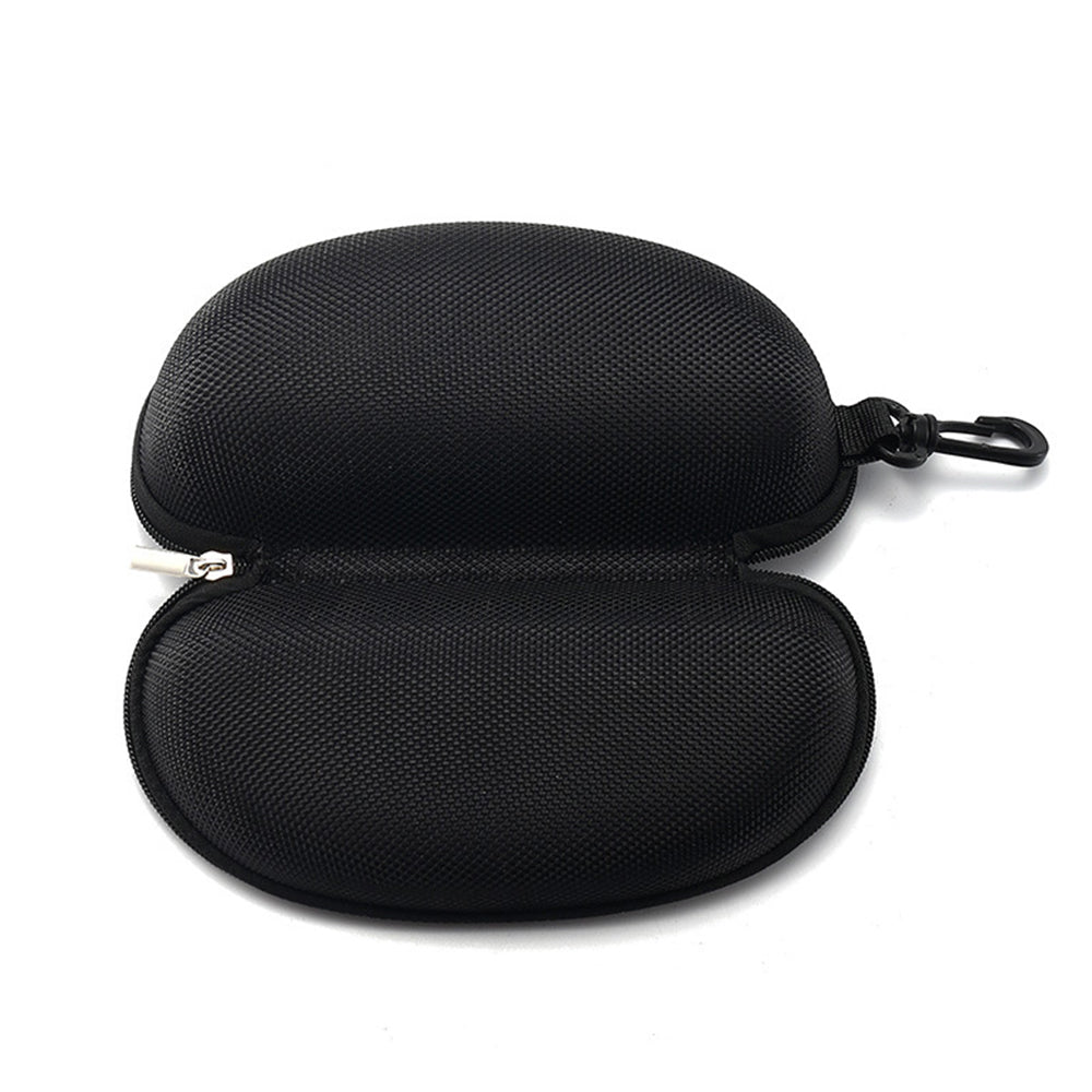 Techsuit Glasses Case (ETFE1), with Zipper, EVA Material, 167 x 76 x 63mm, Negru