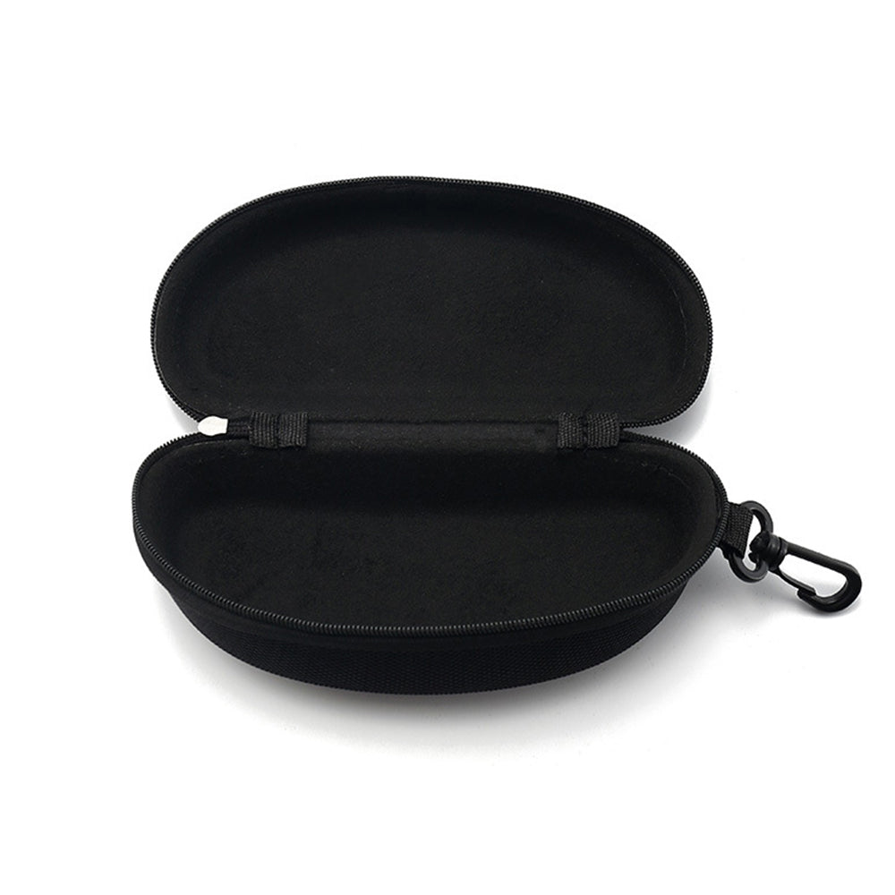 Techsuit Glasses Case (ETFE1), with Zipper, EVA Material, 167 x 76 x 63mm, Negru