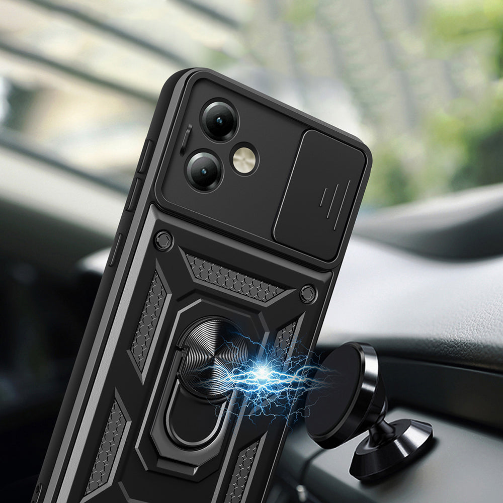 Husa de protectie Techsuit CamShield Series compatibil cu Motorola Moto G14, Albastru