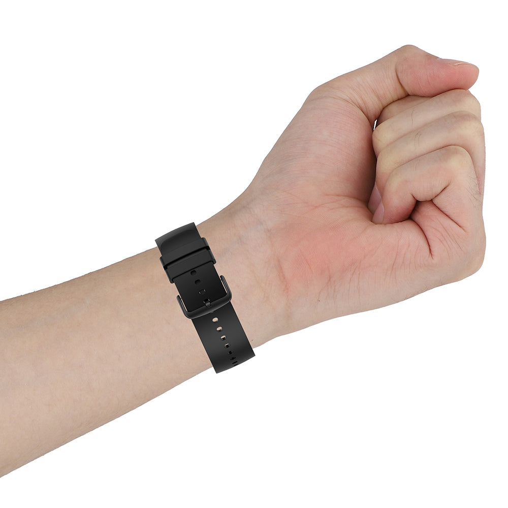 Curea smartwatch Techsuit Watchband 20mm (W001) compatibil cu Samsung Galaxy Watch 4/5/Active 2, Huawei Watch GT 3 (42mm)/GT 3 Pro (43mm), Portocaliu