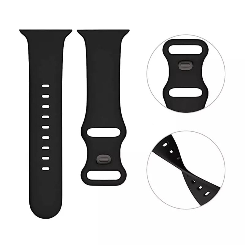 Curea smartwatch Techsuit Watchband (W031) compatibil cu Apple Watch 1/2/3/4/5/6/7/8/9/10/11/SE/SE 2/SE 3/Ultra/2/3 (42/44/45/46/49mm), Mov