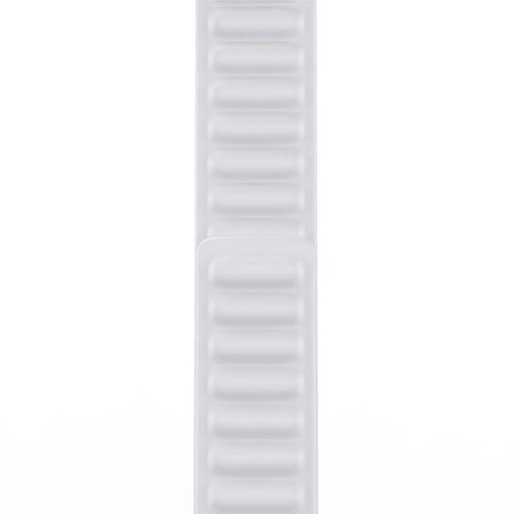 Curea smartwatch Techsuit Watchband (W035) compatibil cu Apple Watch 1/2/3/4/5/6/7/8/9/10/11/SE/SE 2/SE 3 (38/40/41/42mm), Alb