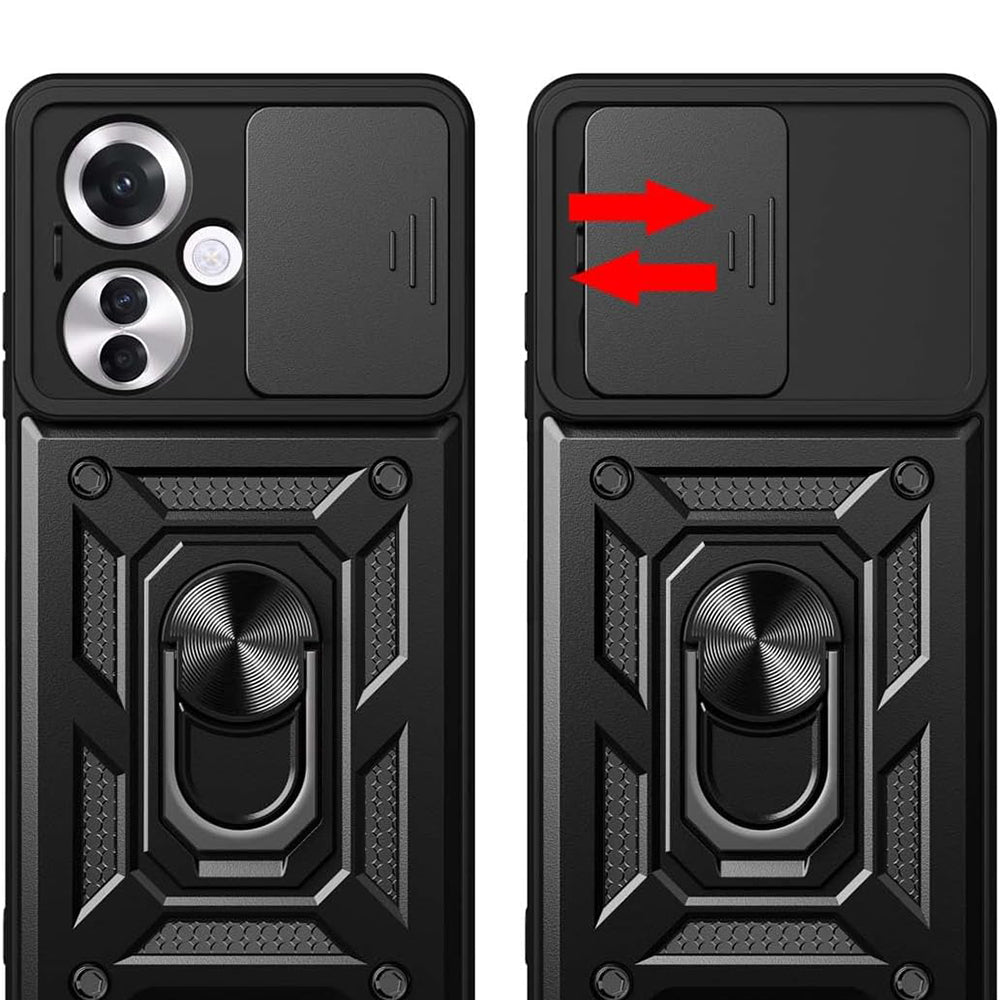 Husa de protectie Techsuit CamShield Series compatibil cu Oppo Reno11 F, Roz Auriu