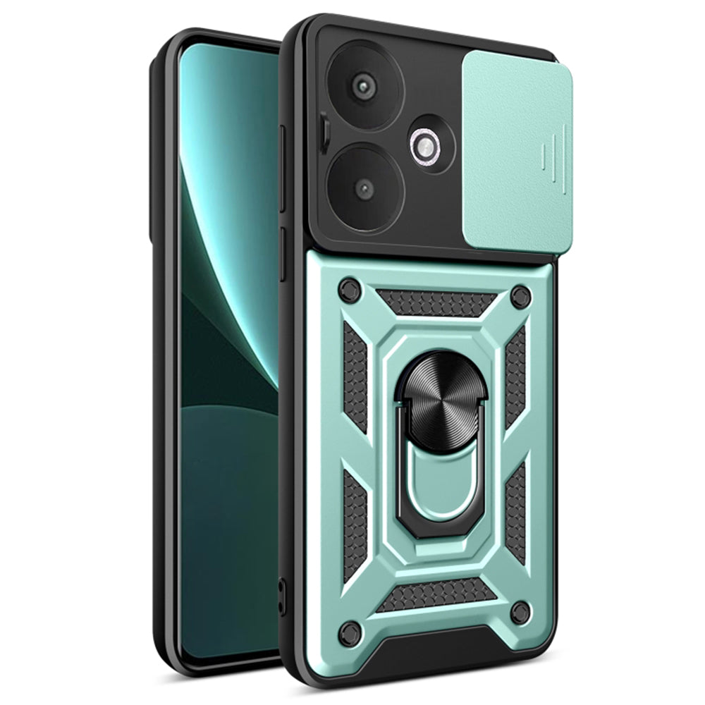 Husa de protectie Techsuit CamShield Series compatibil cu Xiaomi Redmi 13C 5G, Verde