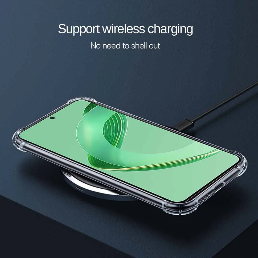 Husa de protectie Techsuit Shockproof Clear Silicone compatibil cu Huawei nova 11 SE / 12 SE, Transparent