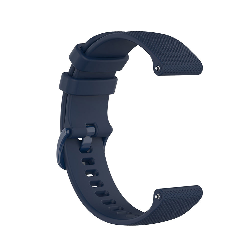 Curea smartwatch Techsuit Watchband 22mm (W006) compatibil cu Samsung Galaxy Watch (46mm)/Watch 3/Gear S3, Huawei Watch GT/GT 2/GT 3 (46mm), Albastru
