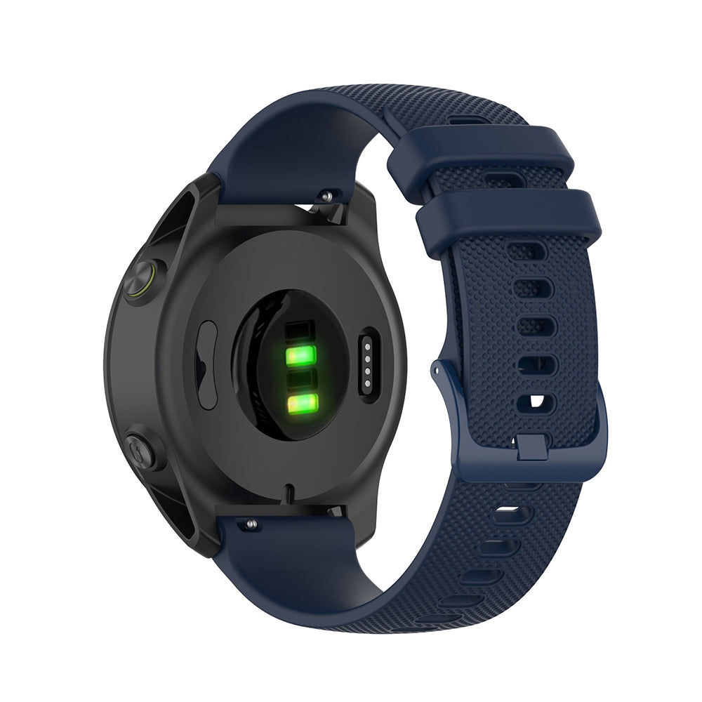 Curea smartwatch Techsuit Watchband 22mm (W006) compatibil cu Samsung Galaxy Watch (46mm)/Watch 3/Gear S3, Huawei Watch GT/GT 2/GT 3 (46mm), Albastru