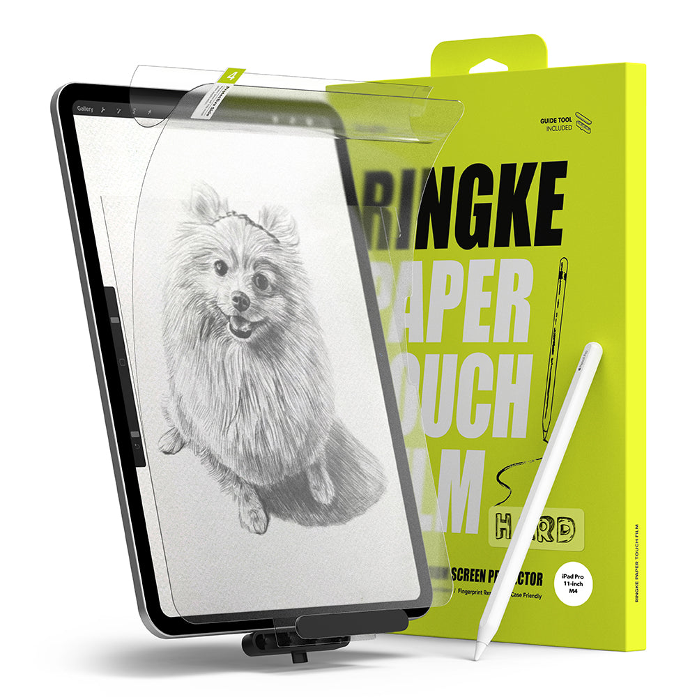 Husa de protectie tableta Ringke Paper Touch Film Hard compatibil cu iPad Pro 11 (2024) / iPad Pro 11 (2025), Transparent Mat