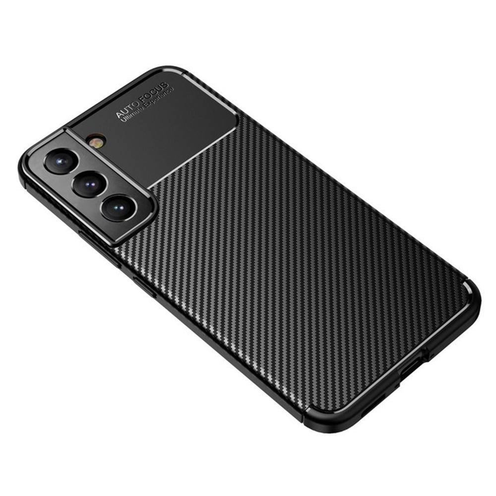 Husa de protectie Techsuit CarbonFiber compatibil cu Samsung Galaxy S22 5G, Negru