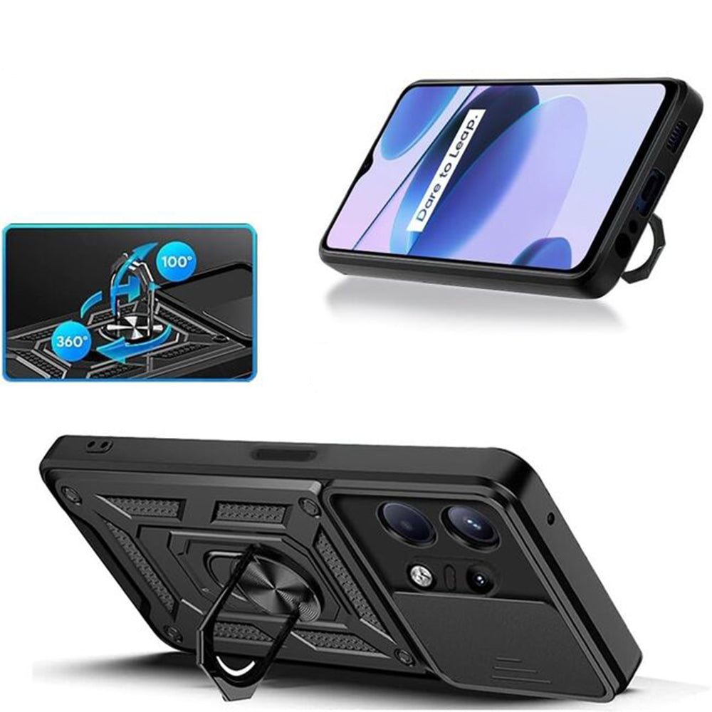 Husa de protectie Techsuit CamShield Series compatibil cu Motorola Edge 50 Pro, Albastru