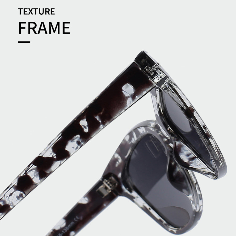 Techsuit Sunglasses Polarised PC (OD8155-C3), UV Protection, Maro / Black