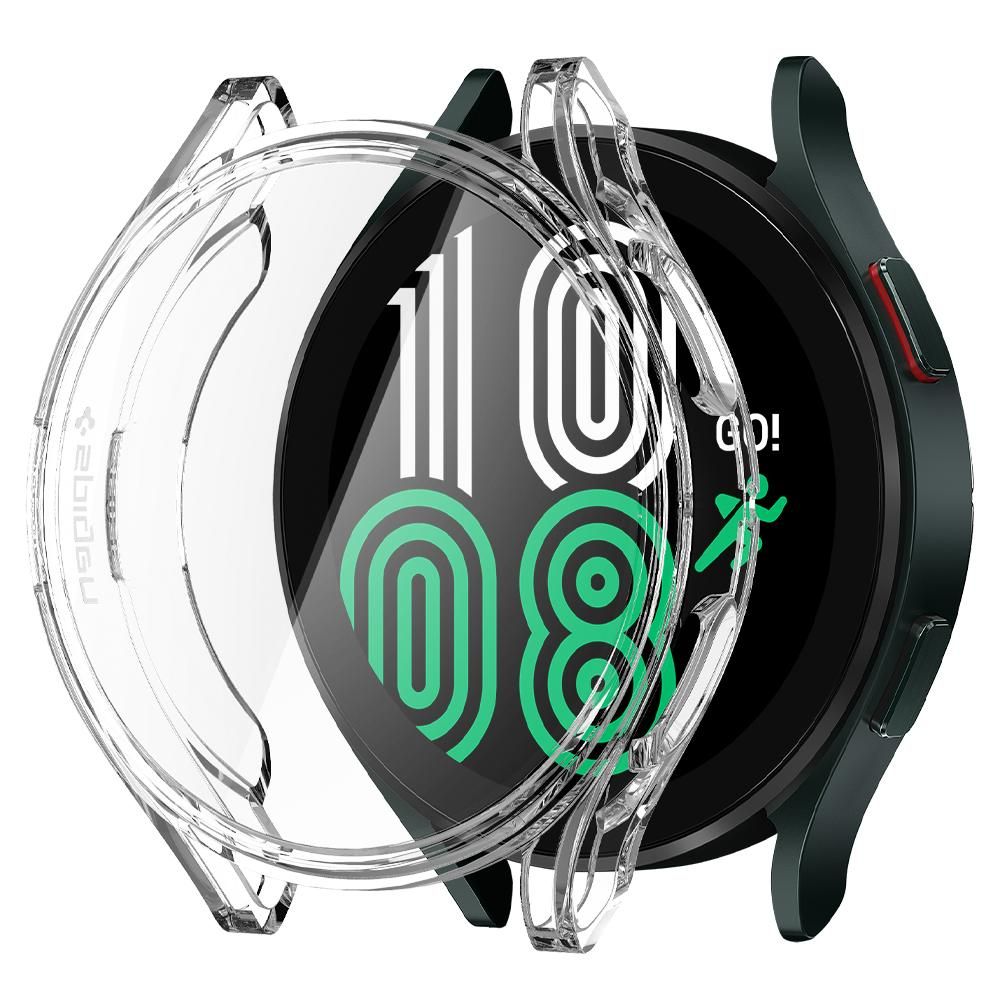 Accesoriu smartwatch Spigen Ultra Hybrid compatibil cu Samsung Galaxy Watch 4 / 5 (44mm), Crystal Clear