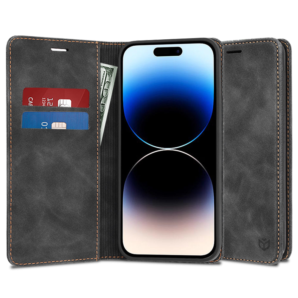 Husa de protectie Techsuit Confy compatibil cu iPhone 14 Pro, Negru