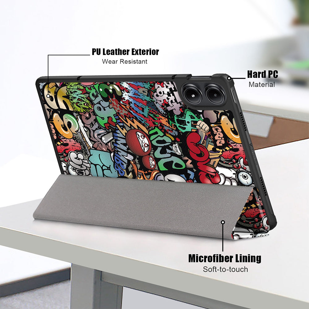 Husa de protectie tableta Techsuit FoldPro compatibil cu Xiaomi Redmi Pad Pro / Redmi Pad Pro 5G / Poco Pad, Urban Vibe