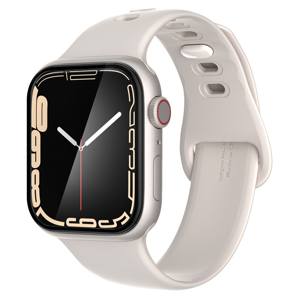 Accesoriu smartwatch Spigen (set de 2) ProFlex EZ Fit (AFL04051) compatibil cu Apple Watch 7 / 8 / 9 (45mm), Negru