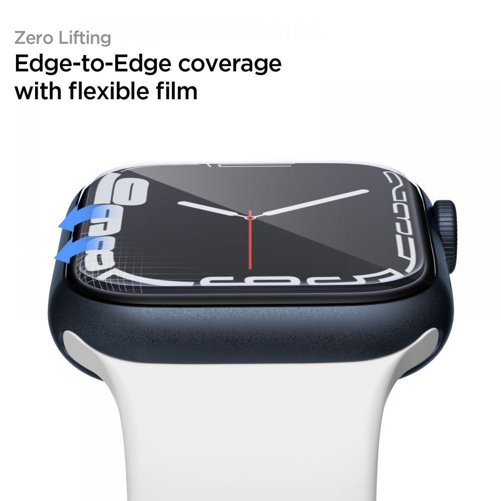 Accesoriu smartwatch Spigen (set de 3) Neo Flex (AFL04049) compatibil cu Apple Watch 4 / 5 / 6 / SE / SE 2 / 7 / 8 / 9 (44mm / 45mm), Transparent