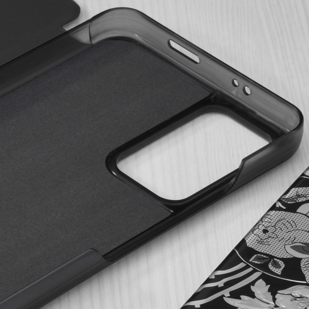 Husa de protectie Techsuit eFold Series compatibil cu Xiaomi Redmi Note 11 / Note 11S, Negru