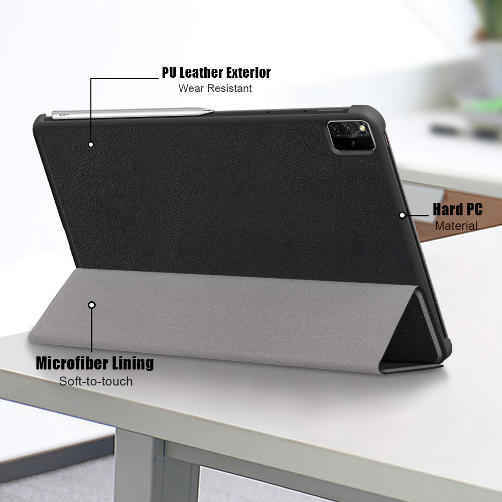 Husa de protectie tableta Techsuit FoldPro compatibil cu Huawei Matepad Pro 12.6 (2021), Negru