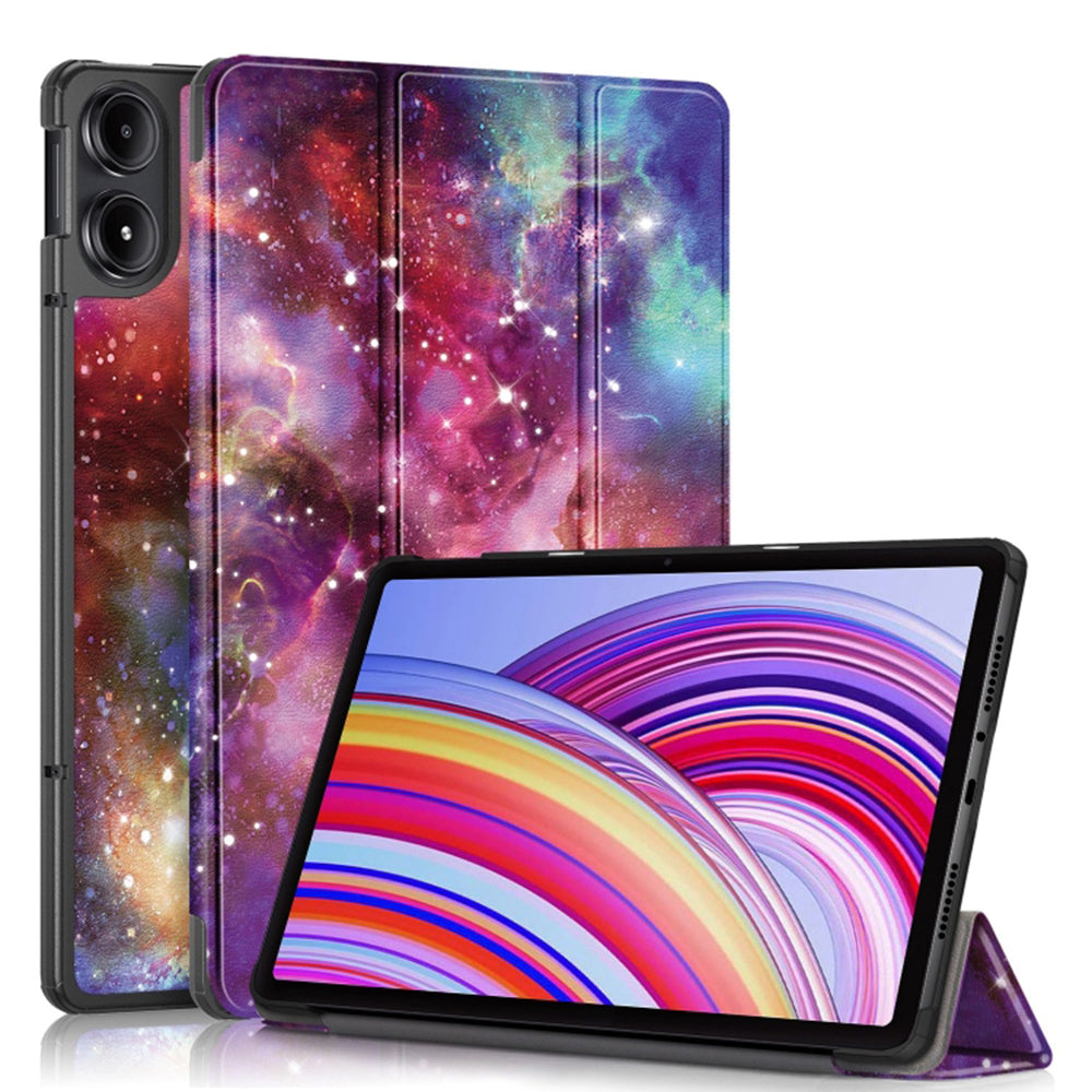 Husa de protectie tableta Techsuit FoldPro compatibil cu Xiaomi Redmi Pad Pro / Redmi Pad Pro 5G / Poco Pad, Galaxy