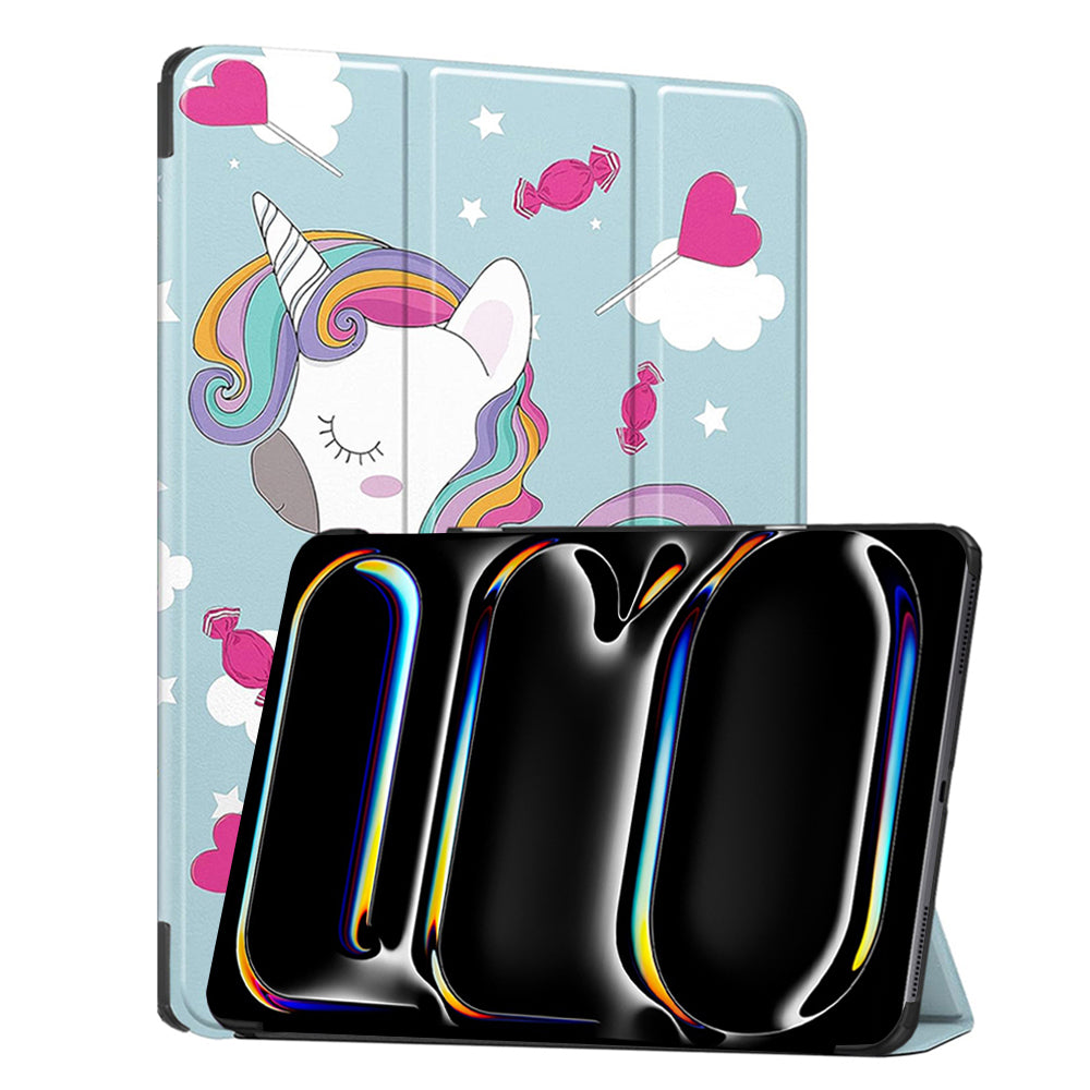 Husa de protectie tableta Techsuit FoldPro compatibil cu iPad Pro 13 (2024) / iPad Pro 13 (2025), Unicorn