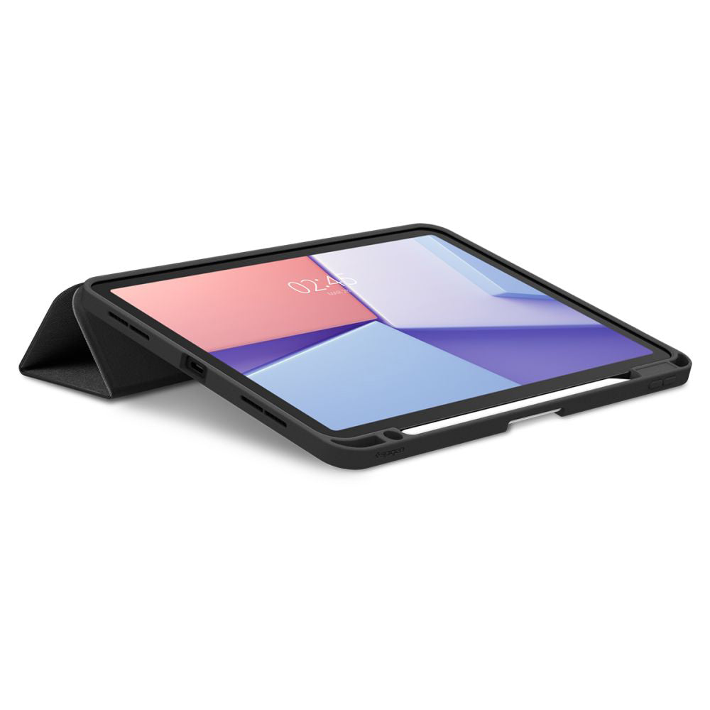 Husa de protectie tableta Spigen Urban Fit (ACS07754) compatibil cu iPad Air 4 (2020) / Air 5 (2022) / Air 11 (2024) / Air 11 (2025) / Air 11 (2026), Negru