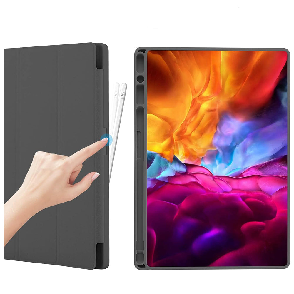 Husa de protectie tableta Techsuit Flex Trifold (with Pencil Holder) compatibil cu Samsung Galaxy Tab A8 10.5 (2021), Matcha Green