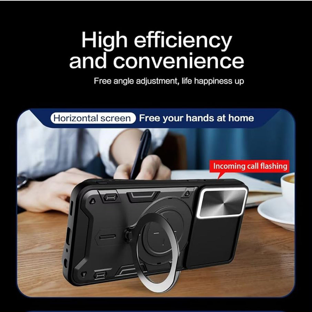 Husa de protectie Techsuit CamGuard Pro compatibil cu Honor X7b / X7b 5G / 90 SMART, Negru