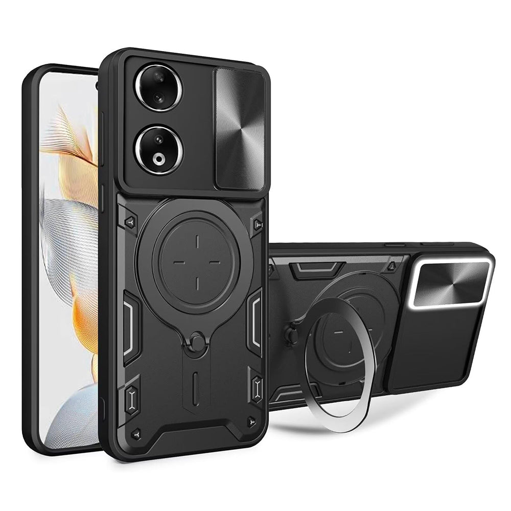 Husa de protectie Techsuit CamGuard Pro compatibil cu Honor X7b / X7b 5G / 90 SMART, Negru