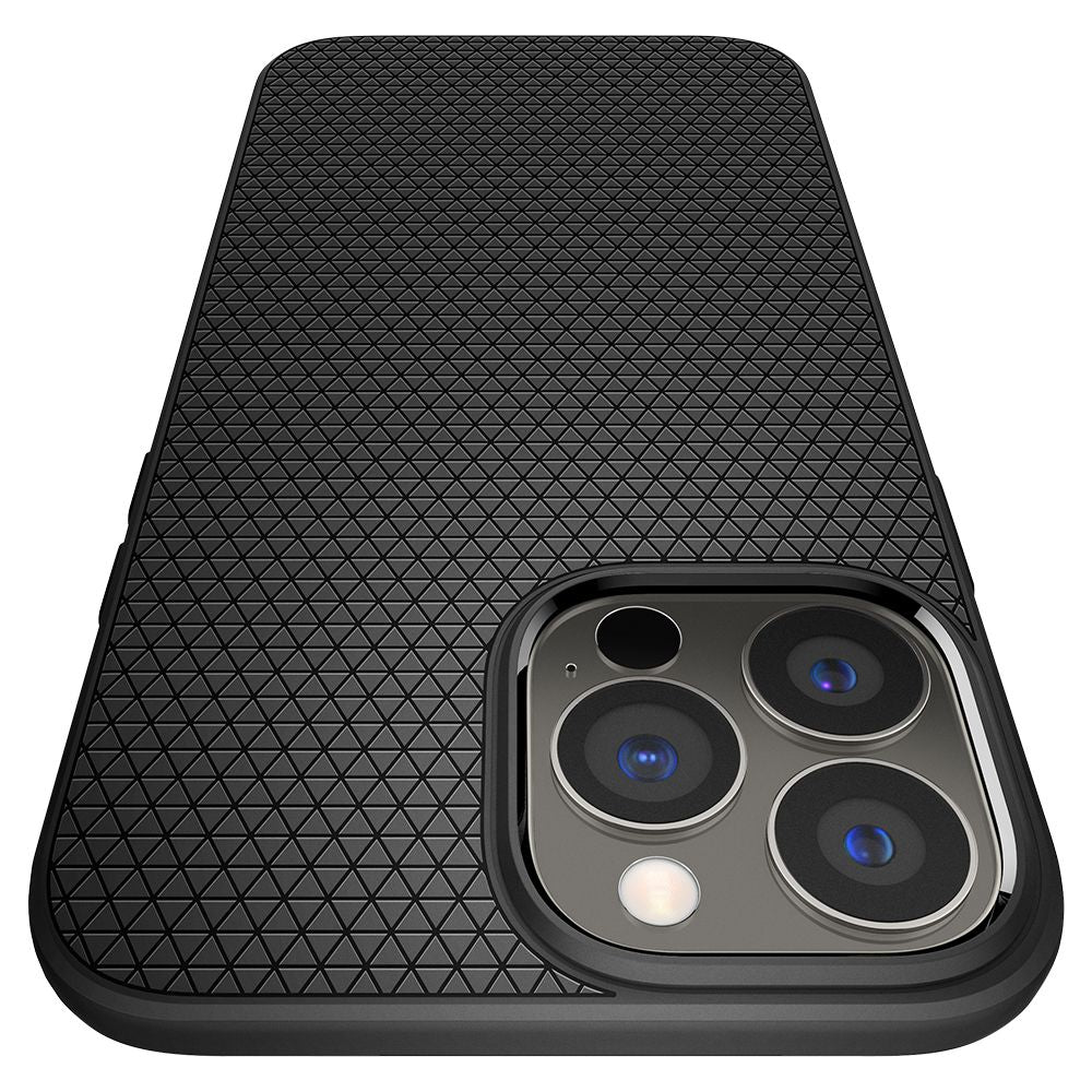 Husa de protectie Spigen Liquid Air (ACS03258) compatibil cu iPhone 13 Pro, Negru