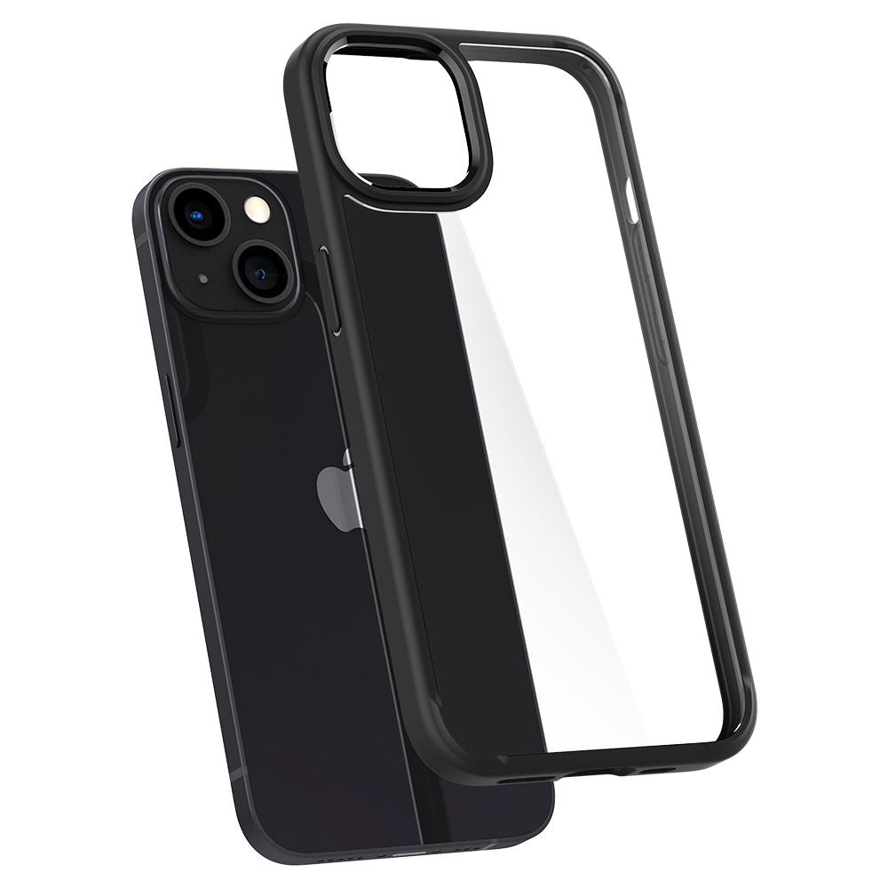 Husa de protectie Spigen Ultra Hybrid (ACS03523) compatibil cu iPhone 13, Negru
