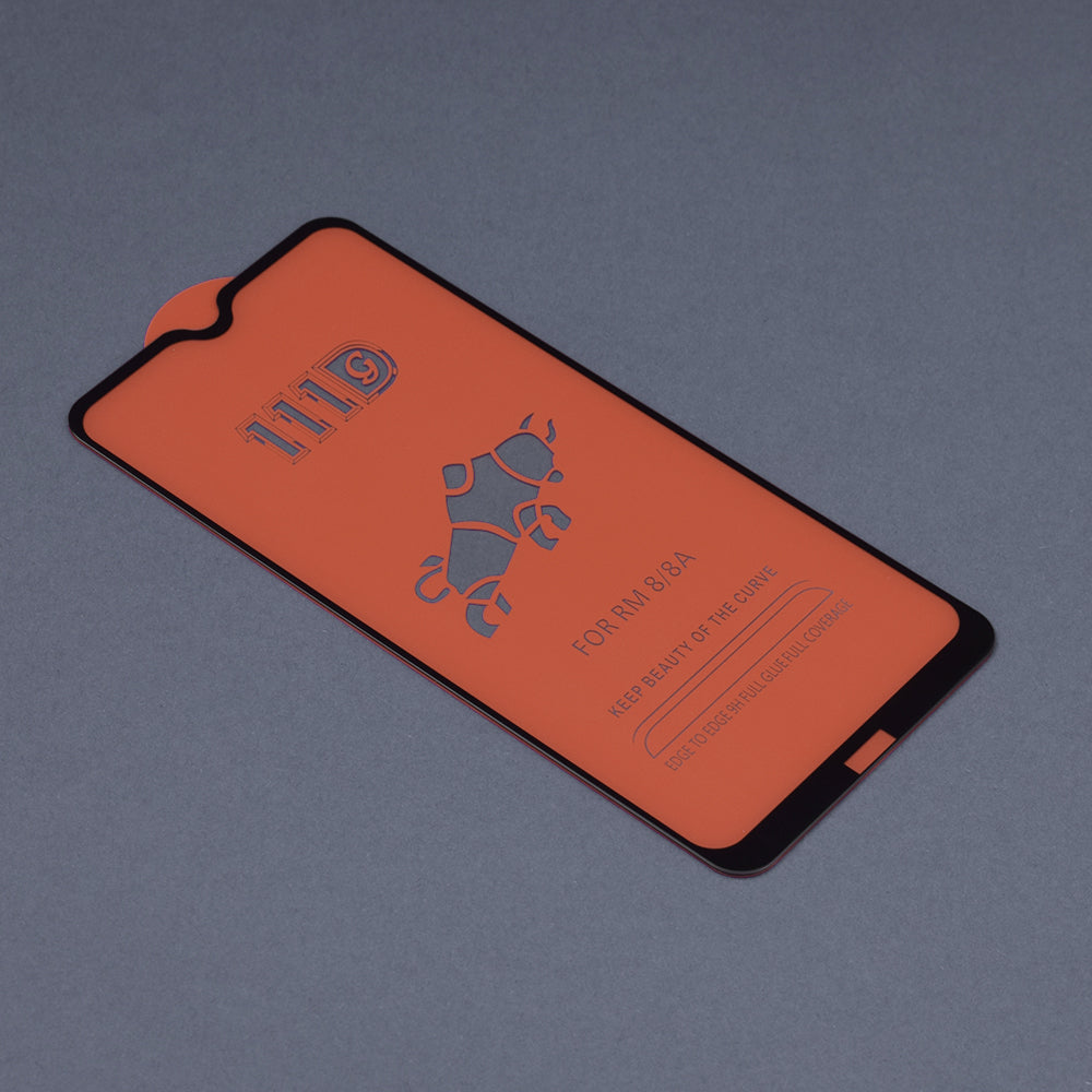 Folie de protectie Techsuit 111D Full Cover / Full Glue Glass compatibil cu Xiaomi Redmi 8 / Redmi 8A, Negru