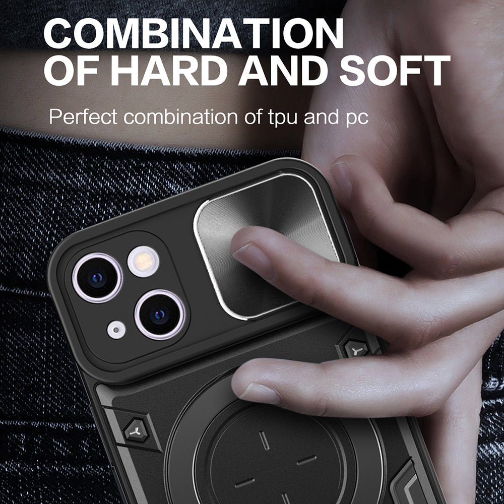 Husa de protectie Techsuit CamGuard Pro compatibil cu iPhone 16 Plus, Rosu