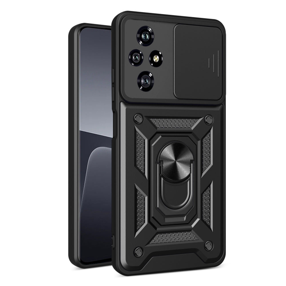 Husa de protectie Techsuit CamShield Series compatibil cu Honor 200, Negru