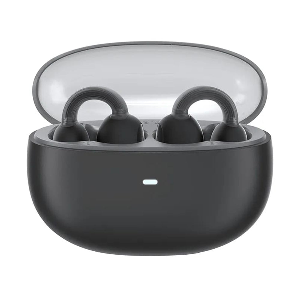 Casti Baseus AirGo 1 Ring (A00069201113-00), Bluetooth 5.3, TWS, Open-Ear Clip Design, Cluster Black