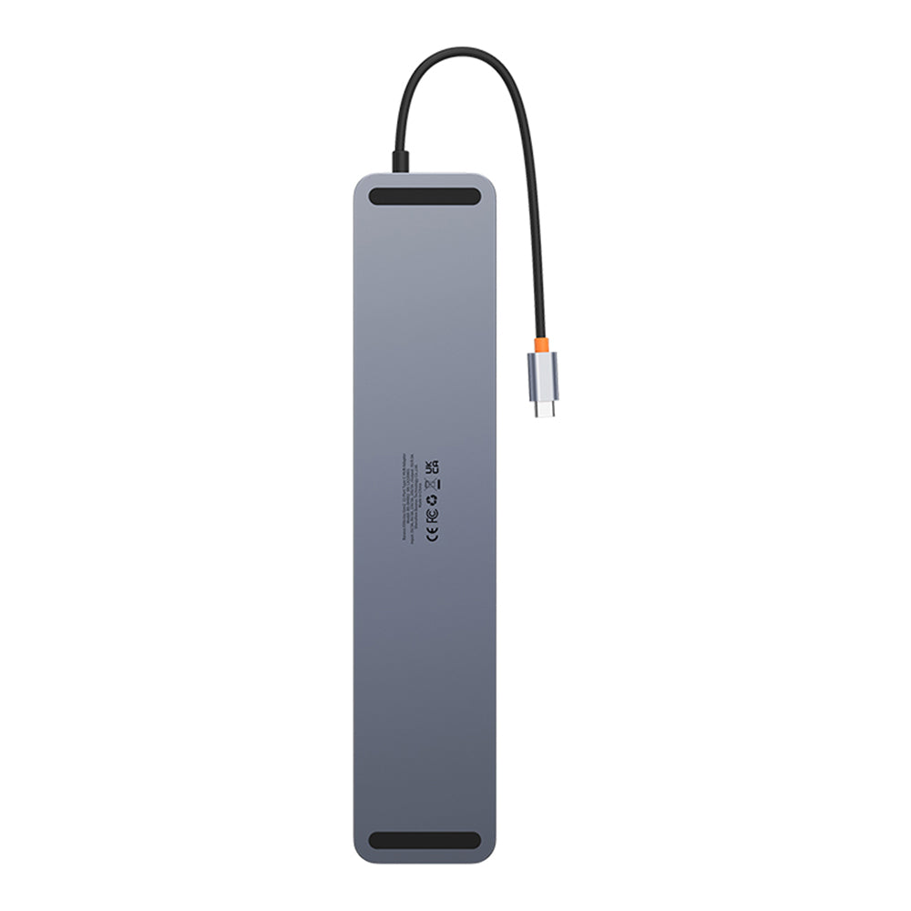 Hub Baseus EliteJoy Gen2 (WKSX030213), Type-C to HDMI x2 / USB3.0 x3 / RJ45, Negru