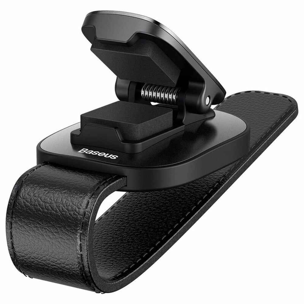 Gadget Baseus Car Organizer Platinum Vehicle (ACYJN-B01), for Glasses, Clamping Type, Negru