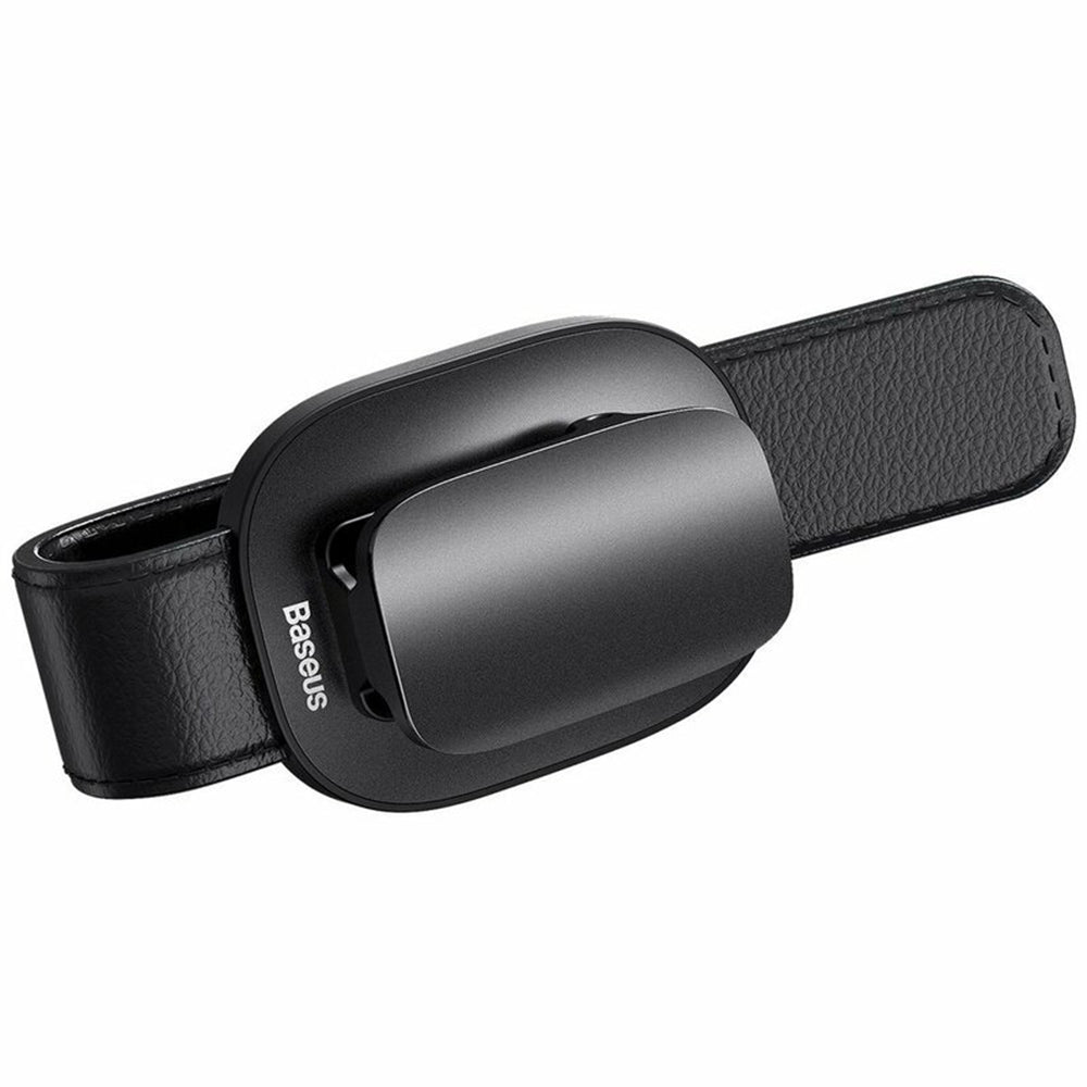 Gadget Baseus Car Organizer Platinum Vehicle (ACYJN-B01), for Glasses, Clamping Type, Negru